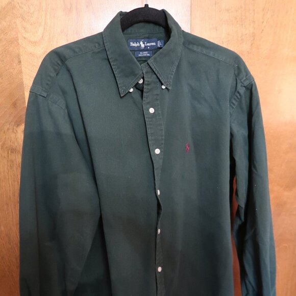 Men's Ralph Lauren Long-Sleeve Button Down Casual Shirt Size Large - Picture 1 of 8